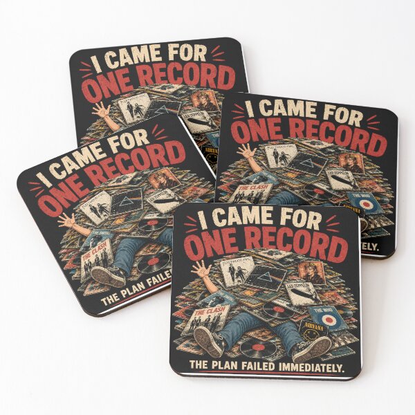 Item preview, The Vinyl Junkie's Lament designed and sold by Retro Vibes Designs.