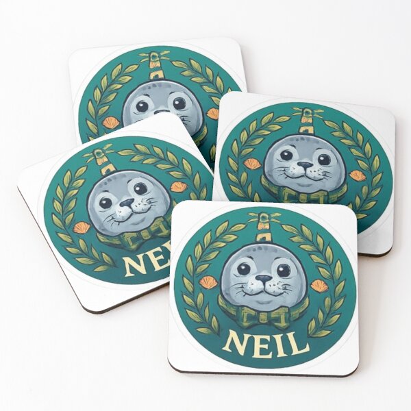 Item preview, Cute Arctic Neil the Seal | Kawaii Winter Explorer designed and sold by Akseries.