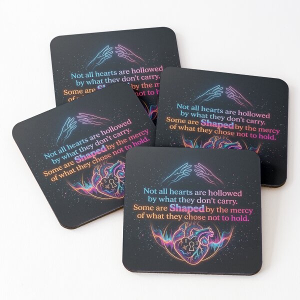 Item preview, Not All Hearts Are Hollowed Mercy Quote Art designed and sold by TheEccentricVox.