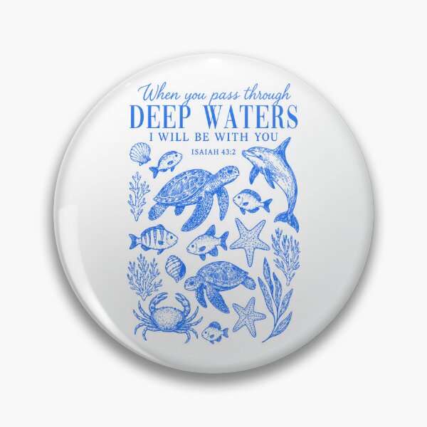 Item preview, When You Go Through Deep Waters designed and sold by ElizabethMorri2.