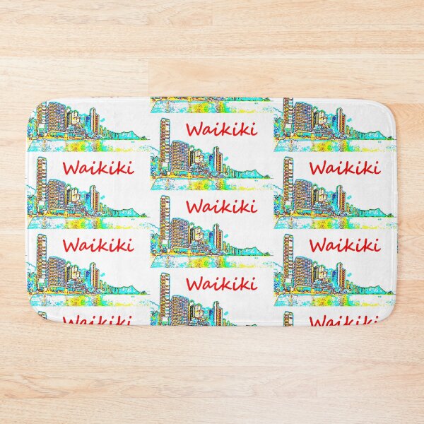 Item preview, Waikiki Shores designed and sold by R-F-B.