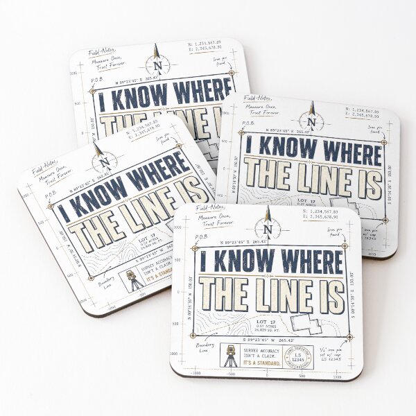 Item preview, I Know Where The Line Is designed and sold by AVID Company.