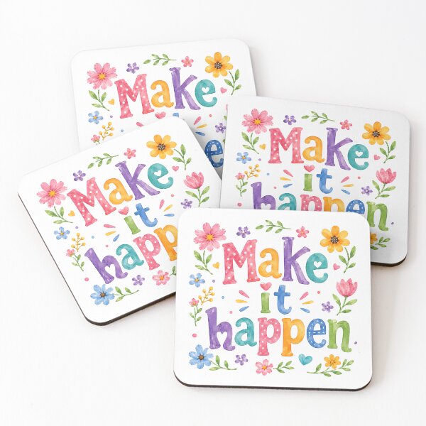 Item preview, Make it happen designed and sold by nimmitrends.