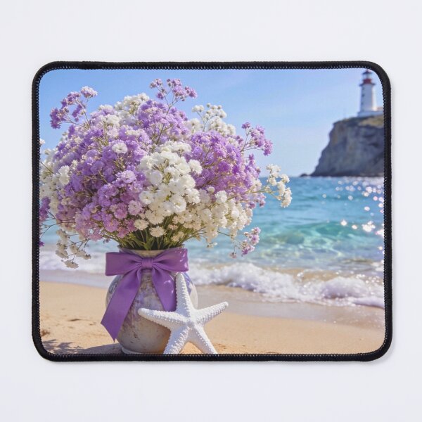 Item preview, Lavender and Lighthouse designed and sold by vernonplatt.