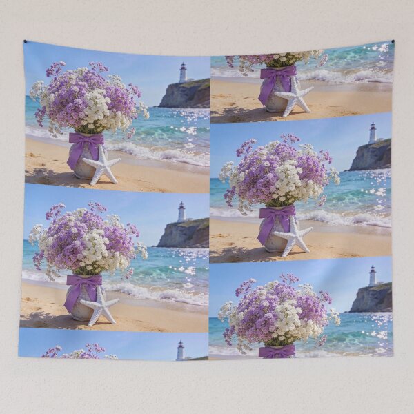 Item preview, Lavender and Lighthouse designed and sold by vernonplatt.