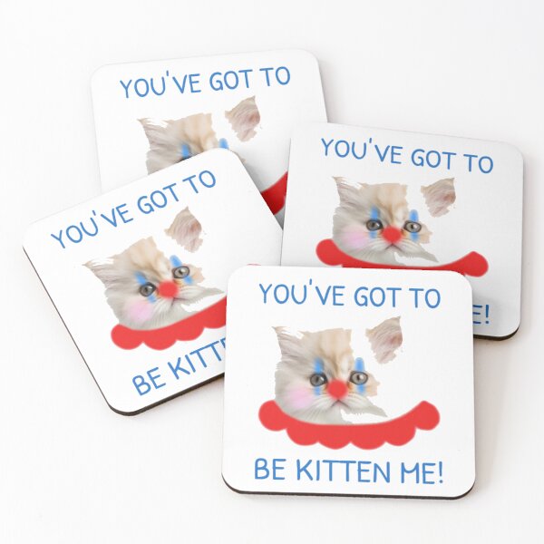 Item preview, Youve Got To Be Kitten Me Clown Cat designed and sold by GenZFashion000.