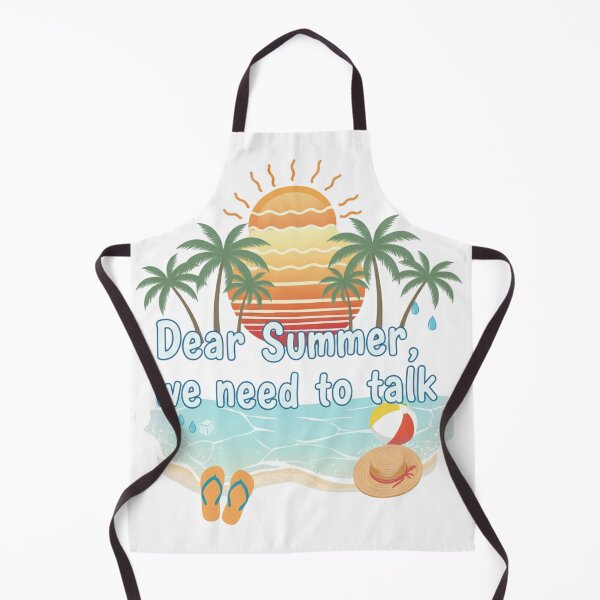 Item preview, Dear Summer We Need To Talk Retro Sun Beach designed and sold by Exquisite Design Studio „Paculówka”.