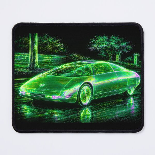 Item preview, 80s Retro Futuristic Concept Car Neon Synthwave Design designed and sold by TEEJAMBOREE.