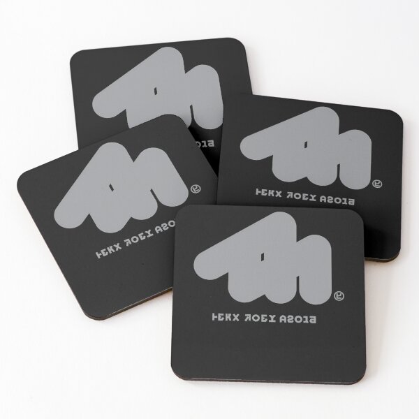Item preview, Smooth Matte Grey Bulbous Lettering Design with Lower designed and sold by Awesomestuffs.