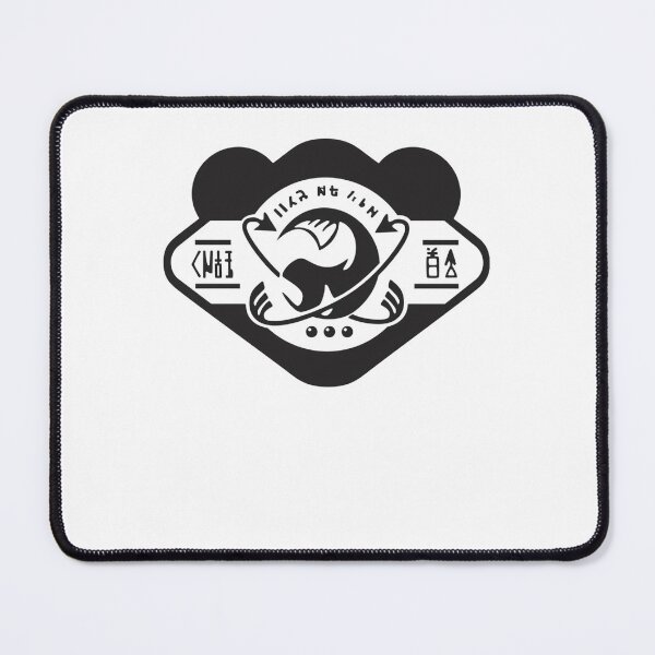 Item preview, Monochromatic Matte Black Co-Op Mode Bear and Salmon Insignia designed and sold by Awesomestuffs.