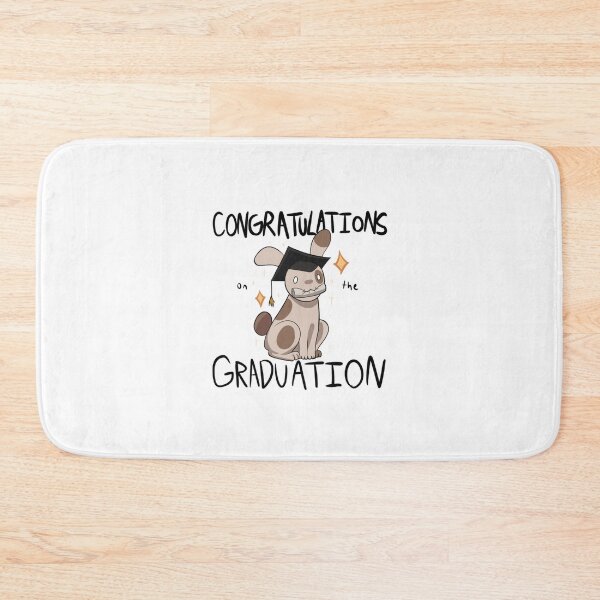 Item preview, Congratulations On The Graduation Cute Bunny Scholar Illustration designed and sold by Vettinn.