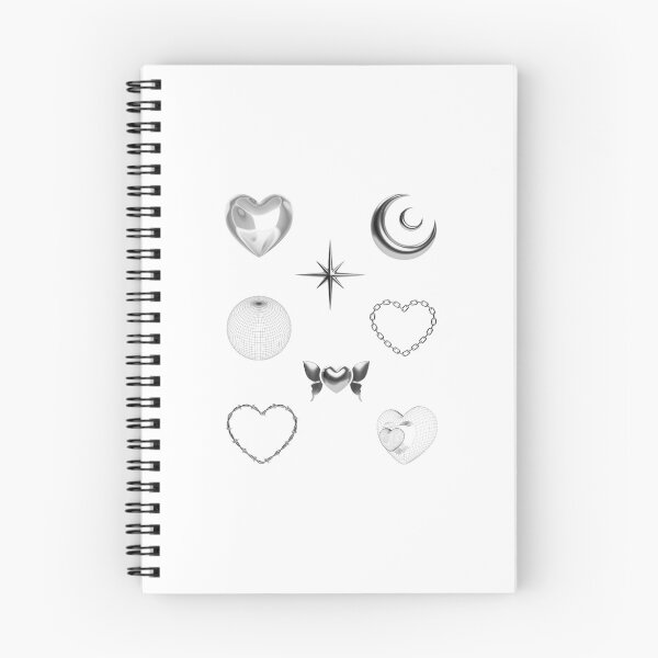 Item preview, Silver Metallic Grunge Holographic Y2K Sticker Set designed and sold by zoeyyyrose.