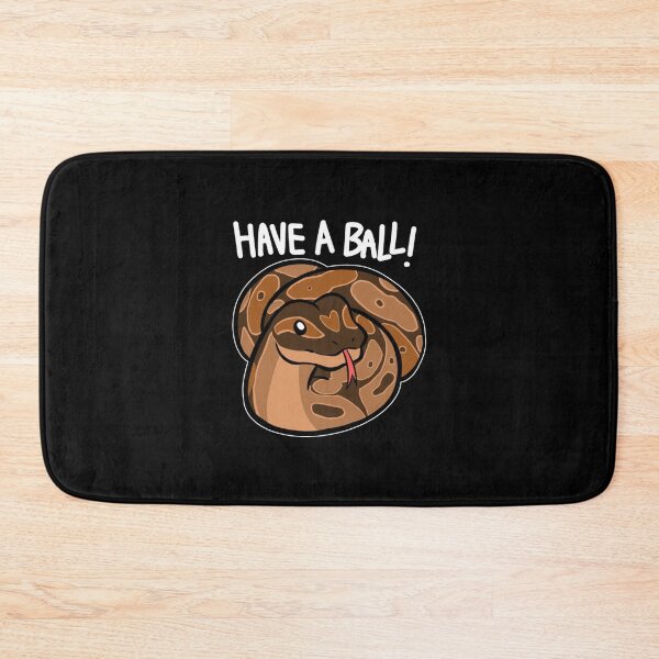 Item preview, Have A Ball Python Funny Coiled Snake Pun Illustration designed and sold by Vettinn.