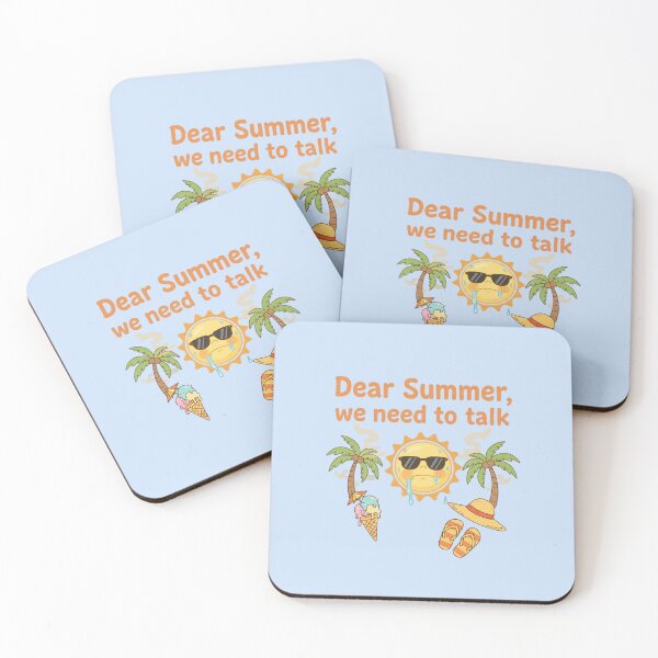 Item preview, Dear Summer We Need To Talk Melting Sweating Sun designed and sold by Exquisite Design Studio „Paculówka”.