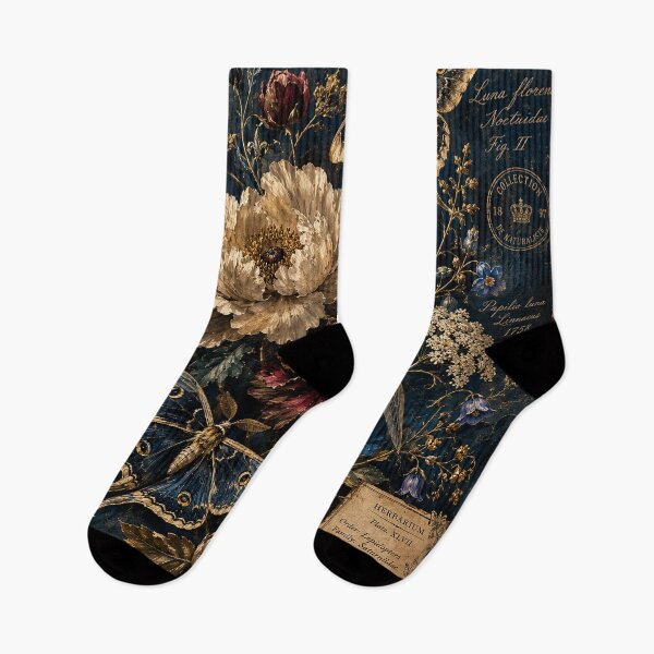 Item preview, Victorian Botanical | Dark Academia Floral designed and sold by Suncity Creatives.