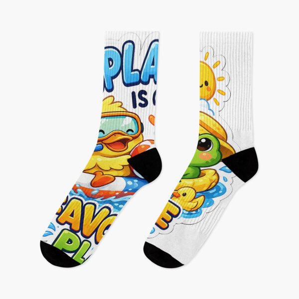 Item preview, Duck + Frog Play Water designed and sold by MR4me.