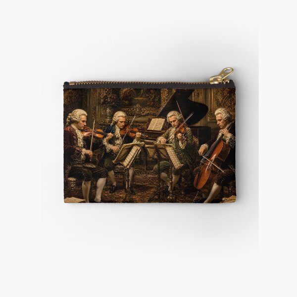 Item preview, The Classical String Quartet - Vintage Oil Painting Harmony designed and sold by DoReMiStudio.