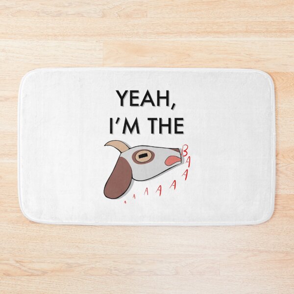 Item preview, Yeah I M The Goat Funny Animal Expression Graphic Design designed and sold by Vettinn.