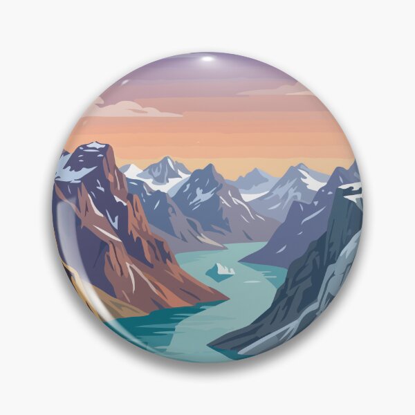 Item preview, Torngat Mountains National Park Canada Travel Vintage designed and sold by RareDeerArt.