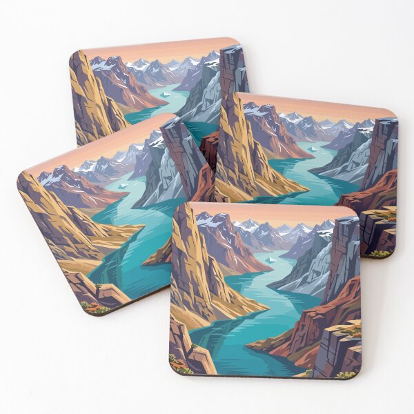 Item preview, Torngat Mountains National Park Canada Travel Vintage designed and sold by RareDeerArt.