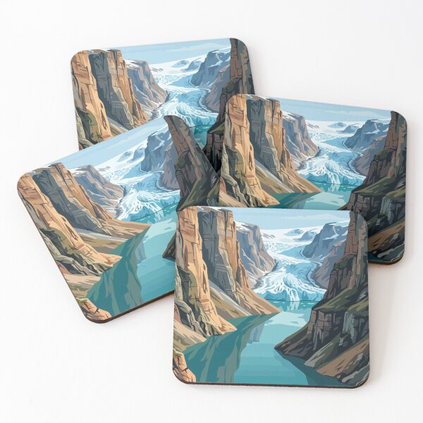 Item preview, Sirmilik National Park Canada Travel Vintage designed and sold by RareDeerArt.