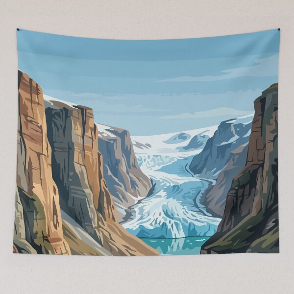 Item preview, Sirmilik National Park Canada Travel Vintage designed and sold by RareDeerArt.