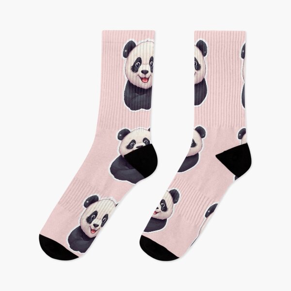 Item preview, Cute Kawaii Panda Sticker | Baby Panda Cartoon designed and sold by AhiraDesign.
