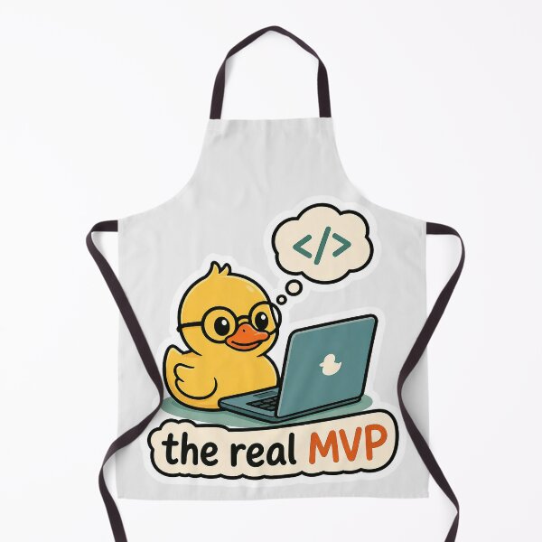 Artikelvorschau, Das wahre MVP-Shirt – Lustiges Gummienten-Debugging-Programmierer-Shirt entworfen und verkauft von Geek Tracy Shop.