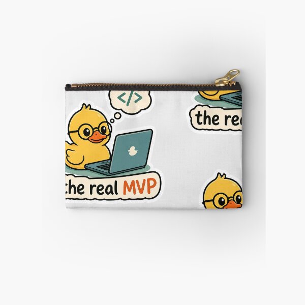 Item preview, The Real MVP - Funny Rubber Duck Debugging Programmer Shirt designed and sold by Geek Tracy Shop.