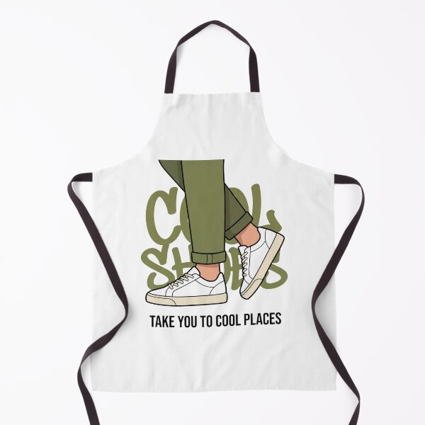 Item preview, Cute White Sneakers Walking Illustration with Cool Places Typography designed and sold by StormVape.