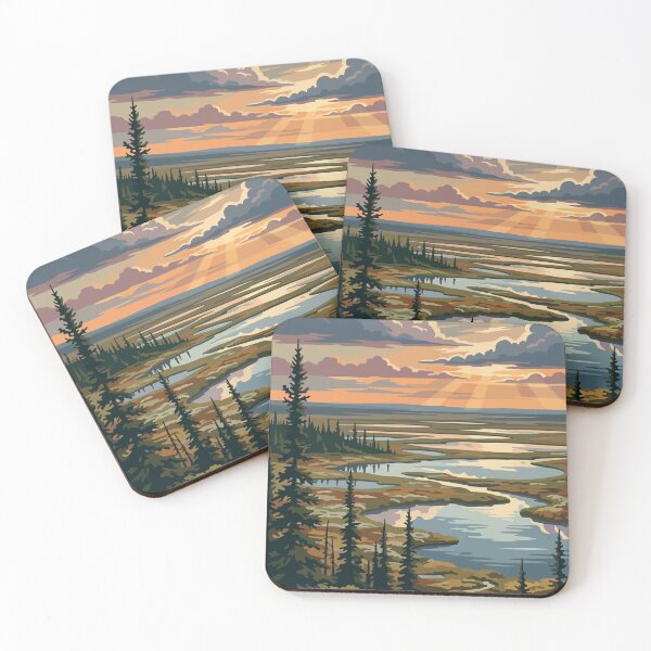 Item preview, Wapusk National Park Canada Travel Vintage designed and sold by RareDeerArt.