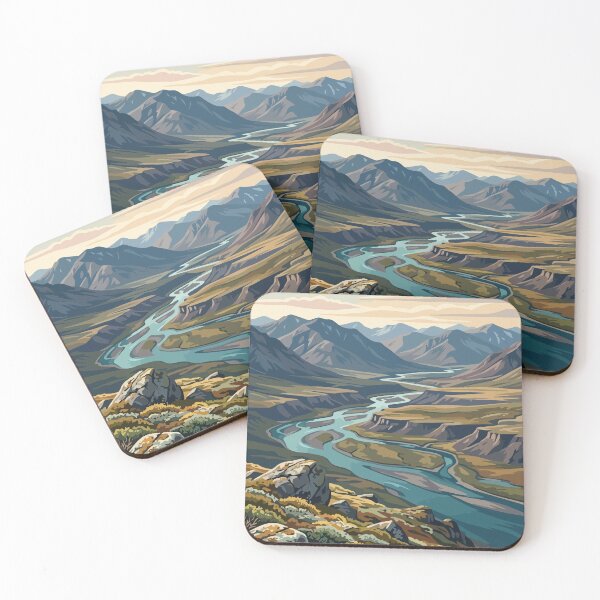 Item preview, Ivvavik National Park Canada Travel Vintage designed and sold by RareDeerArt.