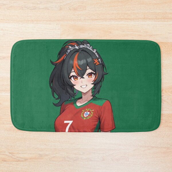 Item preview, Anime Soccer Girl Portugal Jersey Number 7 Art designed and sold by Jimakmo.
