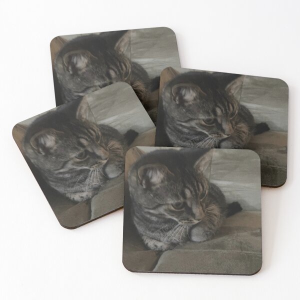Item preview, Pensive Kitty  designed and sold by Amanda1775.