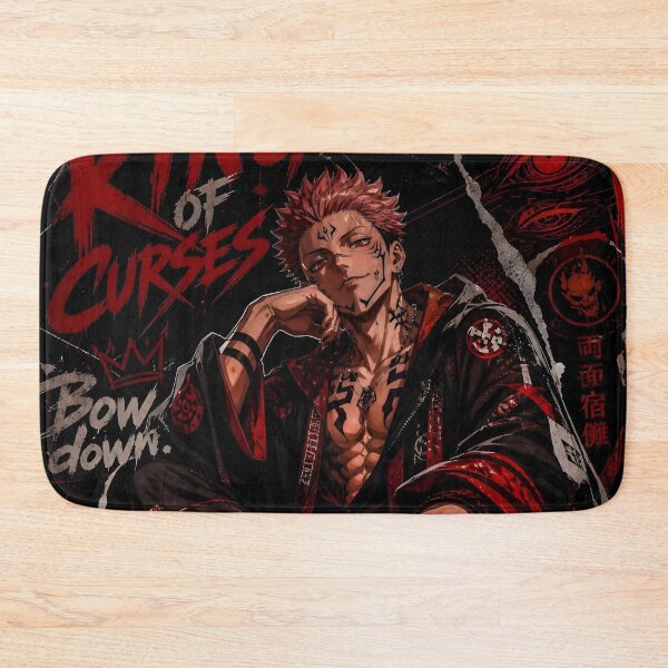 Item preview, Demonic Curse King Anime Style Dark Red Aesthetic Graphic Illustration designed and sold by Dyan4.