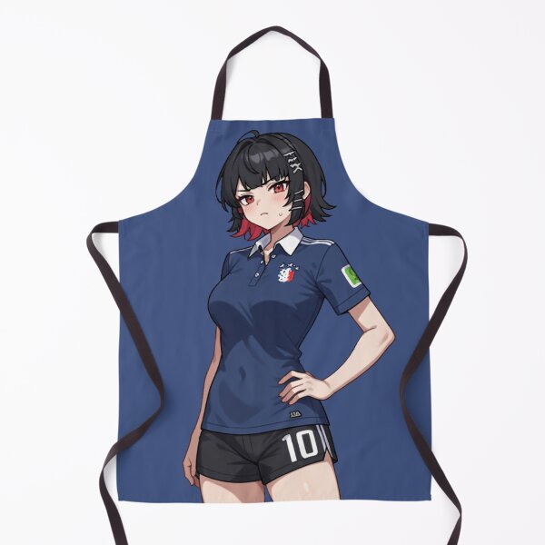 Item preview, Anime Soccer Girl France Jersey Number 10 Art designed and sold by Jimakmo.
