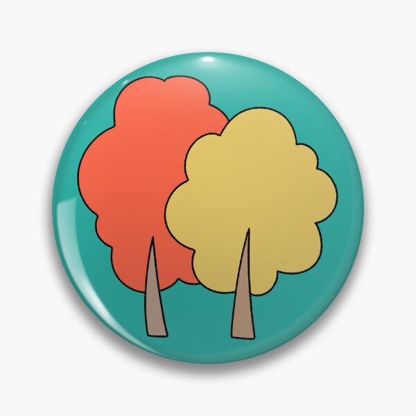 Item preview, Cozy Autumn Trees Minimalist Illustration designed and sold by ubborn.