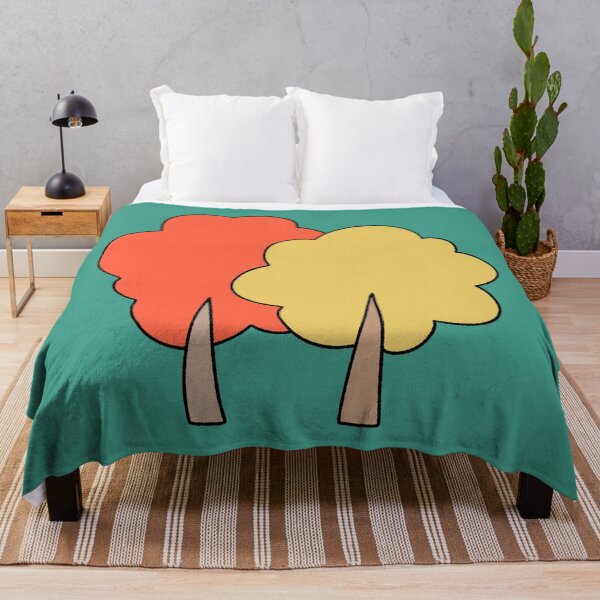 Item preview, Cozy Autumn Trees Minimalist Illustration designed and sold by ubborn.