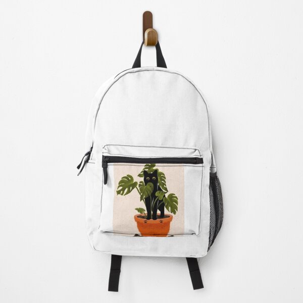 Item preview, Black Cat in Plant Pot designed and sold by PurrfectHome.