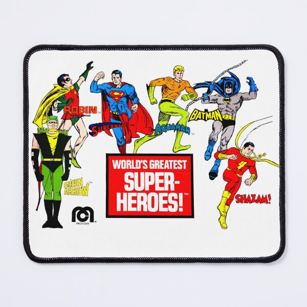Item preview, Superheroes from the 1970's Toy isles designed and sold by The Retromotel.