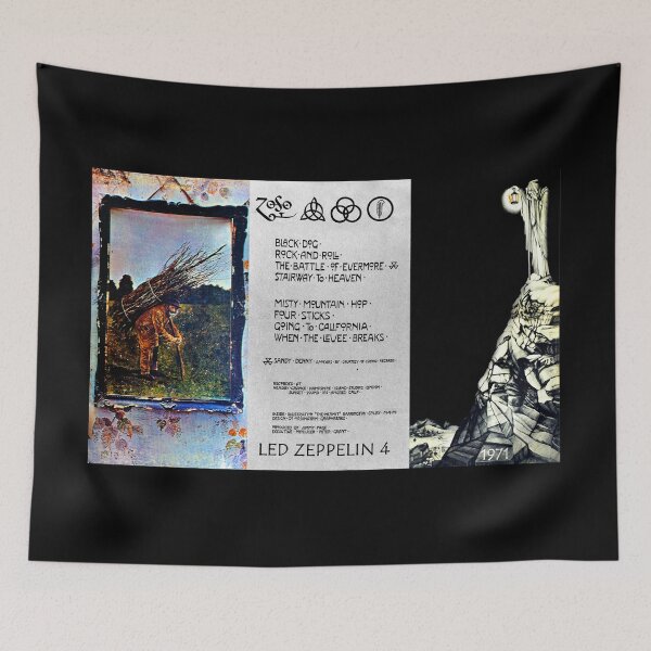 Item preview, Led Zeppelin 4 album collage designed and sold by Dlt1981.