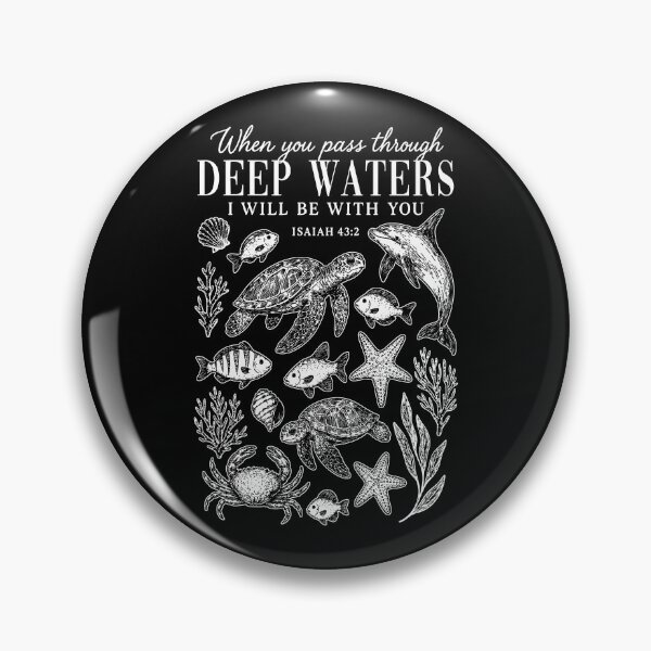 Item preview, When You Go Through Deep Waters designed and sold by ElizabethMorri2.