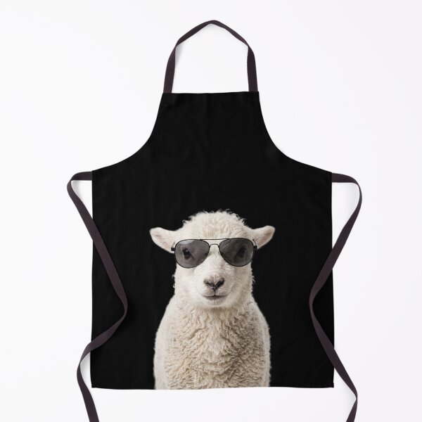 Item preview, Cute Baby Sheep Wearing Sunglasses Funny designed and sold by RareLavender.