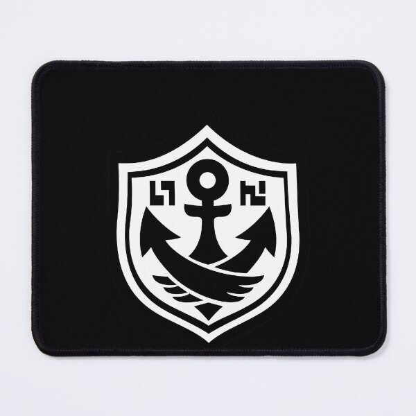 Item preview, Bold Symmetrical White Shield Insignia Featuring a Central designed and sold by shahenmarioze.
