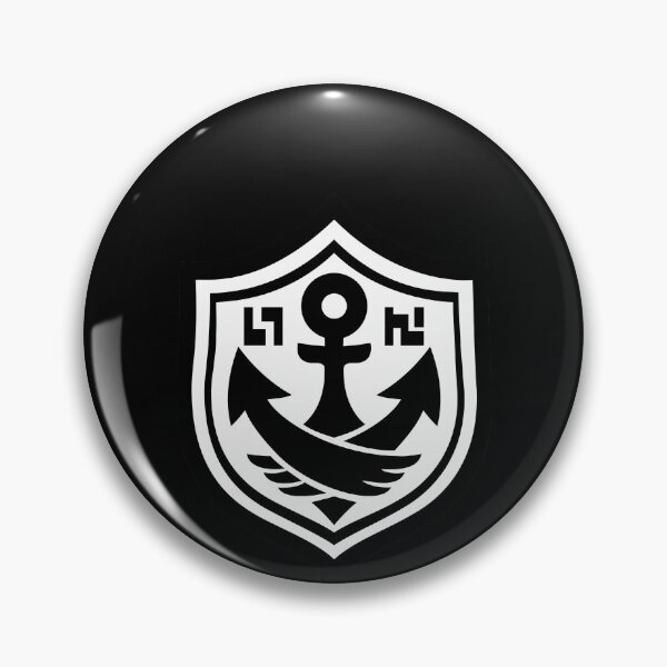 Item preview, Bold Symmetrical White Shield Insignia Featuring a Central designed and sold by shahenmarioze.
