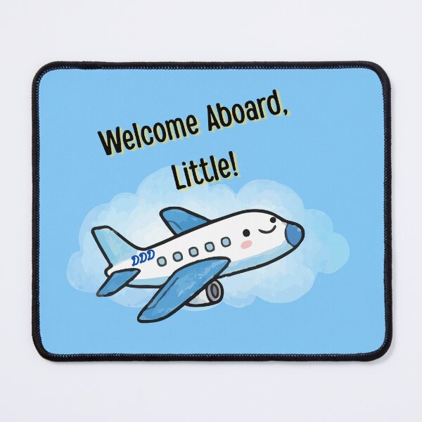 Item preview, Welcome Aboard, Little! for Delta Delta Delta Sorority designed and sold by JaymeOctober.