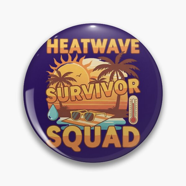 Item preview, Heatwave Survivor Squad Retro Sunset Beach designed and sold by Exquisite Design Studio „Paculówka”.