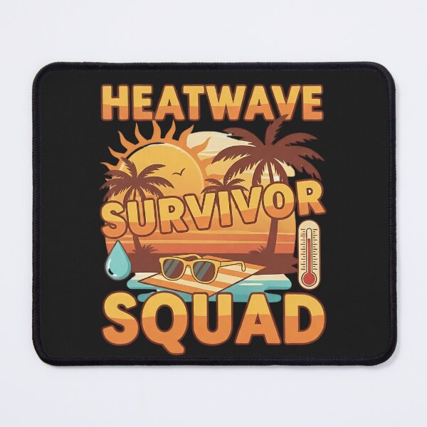 Item preview, Heatwave Survivor Squad Retro Sunset Beach designed and sold by Exquisite Design Studio „Paculówka”.