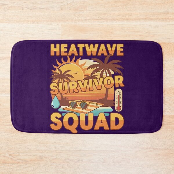 Item preview, Heatwave Survivor Squad Retro Sunset Beach designed and sold by Exquisite Design Studio „Paculówka”.