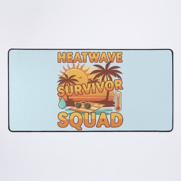 Item preview, Heatwave Survivor Squad Retro Sunset Beach designed and sold by Exquisite Design Studio „Paculówka”.